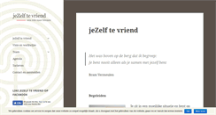 Desktop Screenshot of jezelftevriend.be